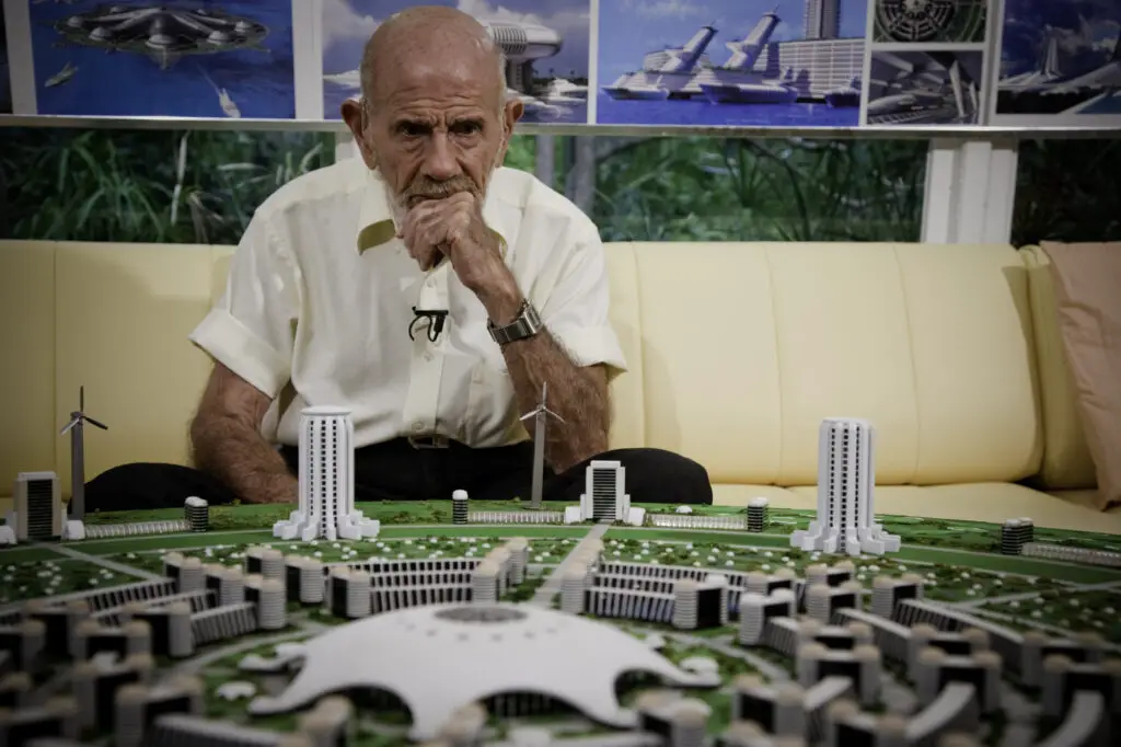 Jacque Fresco, founder of The Venus Project.
